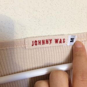 Johnny Was Tops - Johnny Was Beige/Cream Thermal Long-Sleeve Johnny Was Tops - Johnny Was Beige/Cream Thermal Long-Sleeve